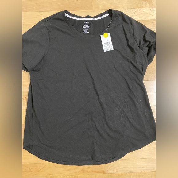 NWT women’s  George brand black Tshirt size XL - Picture 1 of 1